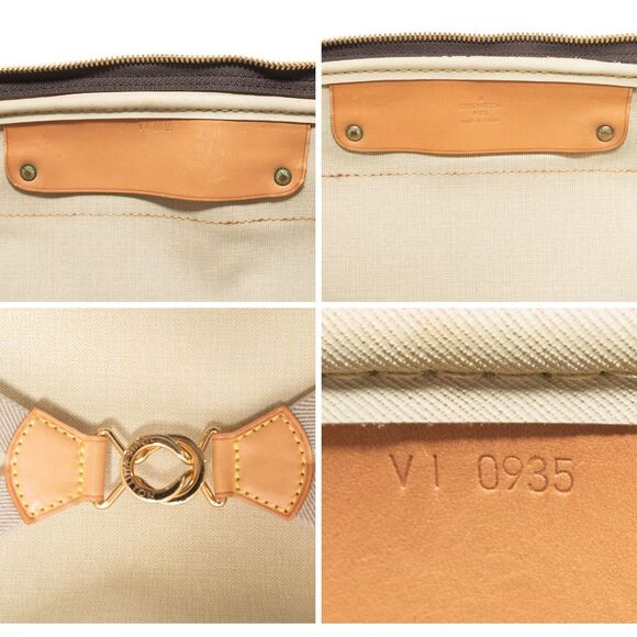 Louis Vuitton Monogram Alize 3 Poches Soft Sided Suitcase Luggage Lock And Keys - Picture 15 of 16